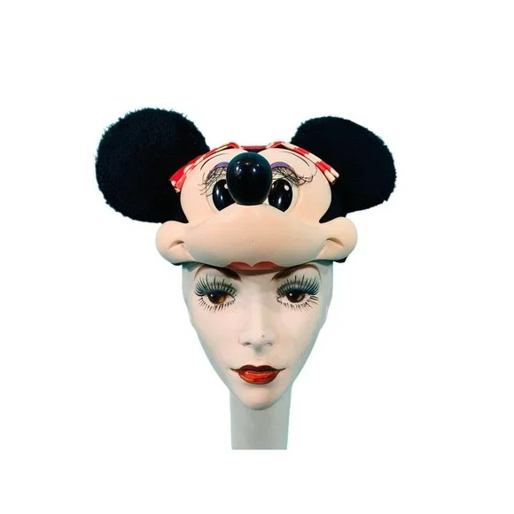 Accessories | Vintage 199s Minnie Mouse Hat Disney Ears Face  display picture 2